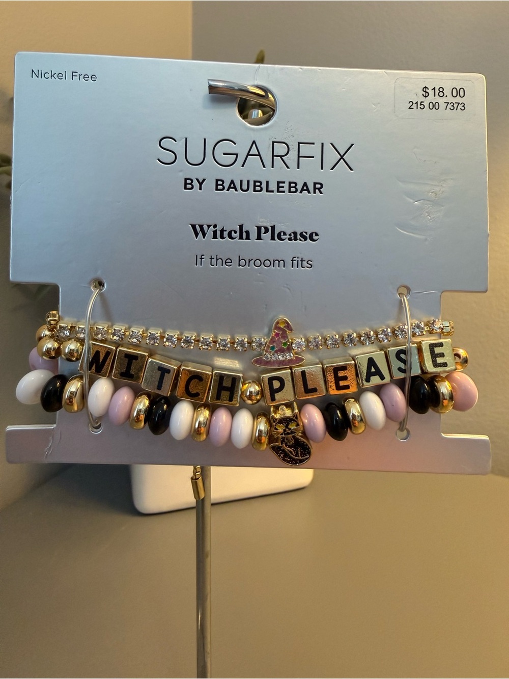 ✨3/$25 Sugarfix by Baublebar Witch Please Bracelet Set